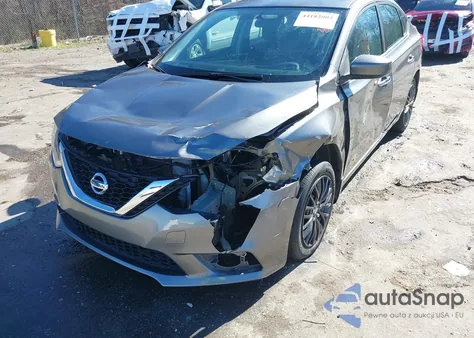 2016 Nissan Sentra S z USA, uszkodzony, nr VIN 3N1AB7AP5GY312109